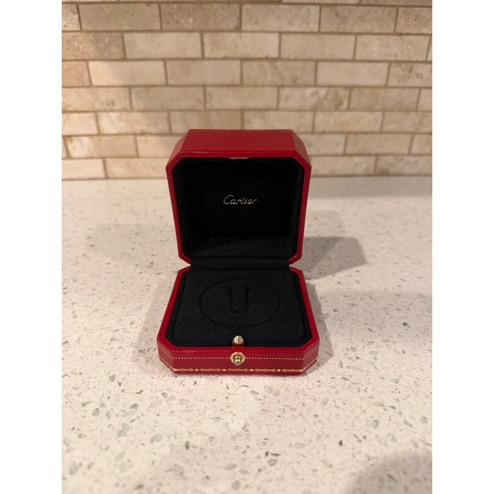 Cartier Red Gold Genuine Watch Bracelet Storage Box Empty Case COWA 0049